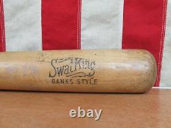 Vintage 1950s Hanna Wood'Swat King' Baseball Bat HOF Ernie Banks Style 34