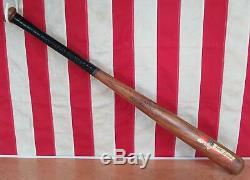 Vintage 1950s Hillerich & Bradsby Wood Baseball Bat Decal HOF Ralph Kiner Model
