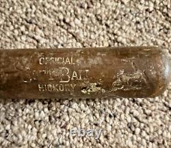 Vintage 1950s JC Higgins No 1716 Hickory Wood Official Softball Bat