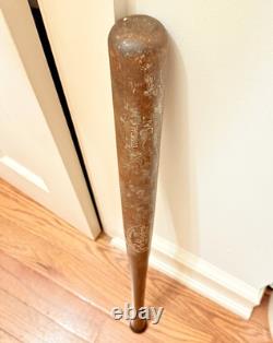 Vintage 1950s JC Higgins No 1716 Hickory Wood Official Softball Bat