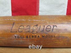 Vintage 1950s JC Higgins Wood Leaguer Baseball Bat Yogi Berra HOF 33 NY Yankees