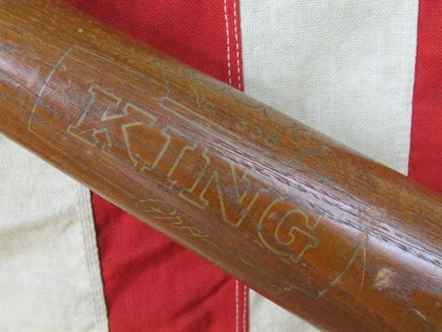 Vintage 1950s King Pro Wood Leader Baseball Bat Hof Nelson Nellie Fox 33 No. 33b