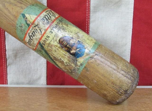 Vintage 1950s Louisville Slugger Baseball Bat Decal Hof Jackie Robinson 125j 32