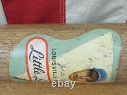 Vintage 1950s Louisville Slugger Baseball Bat Decal HOF Joe DiMaggio 30 Yankees Vintage 1950s Louisville Slugger Baseball Bat Decal HOF Joe DiMaggio 30 Yankees
