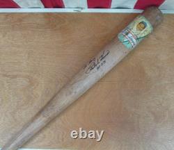Vintage 1950s Louisville Slugger Baseball Bat Decal HOF Ralph Kiner Signed 32 Vintage 1950s Louisville Slugger Baseball Bat Decal HOF Ralph Kiner Signed 32