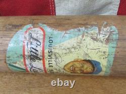 Vintage 1950s Louisville Slugger Baseball Bat Decal HOF Ralph Kiner Signed 32 Vintage 1950s Louisville Slugger Baseball Bat Decal HOF Ralph Kiner Signed 32