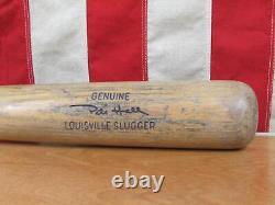 Vintage 1950s Louisville Slugger H&B Wood Baseball Bat Pete Hall Signature 35