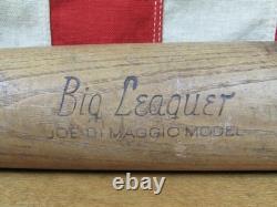 Vintage 1950s Marathon Wood Baseball Bat HOF Joe DiMaggio No. 4029 NY Yankees 35