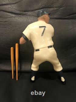 Vintage 1950s Mickey Mantle Heartland Baseball statue with bats no box