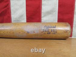 Vintage 1950s Sallee Bros. Wood Baseball Bat No. BB 35 Pocahontas, Arkansas