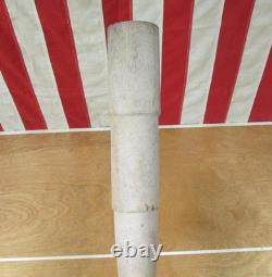 Vintage 1950s Wood Baseball Bat Unfinished Production Lathe Pattern Model 38