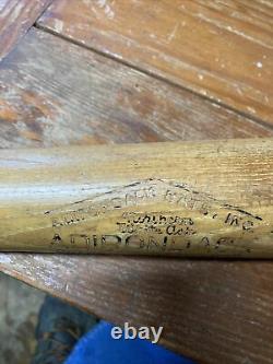 Vintage 1951-55 Jackie Robinson 302 Adirondack Baseball Bat