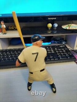 Vintage 1958 60 Hartland Mickey Mantle Plastic Figure W / Bat Nice