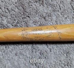 Vintage 1960 All-Star Al Dark Adirondack 302J Rare Baseball Bat