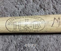 Vintage 1960 HOF Henry Aaron H&B 77 Rare 32 Baseball Bat Braves Brewers