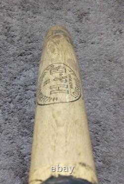Vintage 1960 HOF Nelson Fox H&B 88 Leaguer Wood Baseball Bat