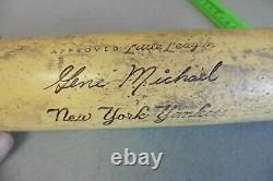 Vintage 1960's Gene Michael Baseball bat NY Yankees Louisville Pro Kentucky 30