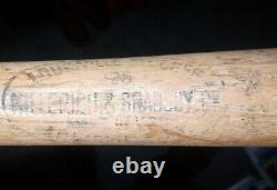 Vintage 1960s HOF Mickey Mantle 125 H&B Powerized 36 Inch MM6 Baseball Bat Rare