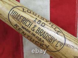 Vintage 1960s Hillerich&Bradsby Wood Baseball Bat 180 HOF Roberto Clemente 35