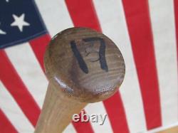 Vintage 1960s Hillerich&Bradsby Wood Baseball Bat 180 HOF Roberto Clemente 35