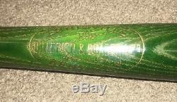 Vintage 1960s Kansas City As Green Baseball Bat Dagoberto Campaneris Model