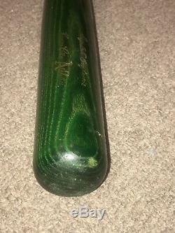 Vintage 1960s Kansas City As Green Baseball Bat Dagoberto Campaneris Model