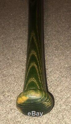 Vintage 1960s Kansas City As Green Baseball Bat Dagoberto Campaneris Model