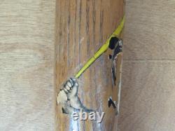 Vintage 1960s Louisville Slugger Baseball Bat Decal HOF Mickey Mantle 32 Yankee Vintage 1960s Louisville Slugger Baseball Bat Decal HOF Mickey Mantle 32 Yankee
