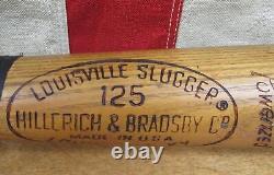 Vintage 1960s Louisville Slugger Baseball Bat Ed Mathews 34 Lafayette College