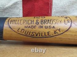 Vintage 1960s Louisville Slugger Baseball Bat Ed Mathews 34 Lafayette College