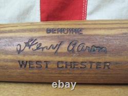 Vintage 1960s Louisville Slugger Baseball Bat Hank Aaron 33 West Chester Univ Vintage 1960s Louisville Slugger Baseball Bat Hank Aaron 33 West Chester Univ