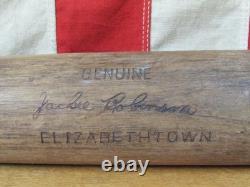 Vintage 1960s Louisville Slugger Baseball Bat Jackie Robinson 34 Elizabethtown