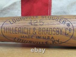 Vintage 1960s Louisville Slugger Baseball Bat Maury Wills 34 Albright College