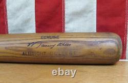 Vintage 1960s Louisville Slugger Baseball Bat Maury Wills 34 Albright College