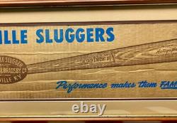 Vintage 1960s Louisville Slugger H&B Baseball Bats Shipping Box Top/Side Frame 1 Vintage 1960s Louisville Slugger H&B Baseball Bats Shipping Box Top/Side Frame 1