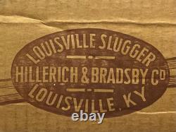 Vintage 1960s Louisville Slugger H&B Baseball Bats Shipping Box Top/Side Frame 1 Vintage 1960s Louisville Slugger H&B Baseball Bats Shipping Box Top/Side Frame 1