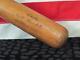 Vintage 1960s Louisville Slugger H&b Wood 125 Baseball Bat Bill Kunkle Model 35
