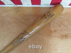 Vintage 1960s Louisville Slugger H&B Wood Baseball Bat Bob Will S2 Model 35