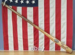 Vintage 1960s Louisville Slugger H&B Wood Fungo Baseball Bat H29 Rochester 37