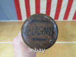 Vintage 1960s Louisville Slugger H&B Wood Fungo Baseball Bat H29 Rochester 37