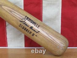 Vintage 1960s Louisville Slugger II Wood H&B Baseball Bat Frank Howard Model 34