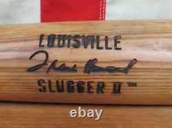 Vintage 1960s Louisville Slugger II Wood H&B Baseball Bat Frank Howard Model 34