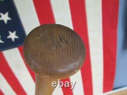 Vintage 1960s Louisville Slugger II Wood H&B Baseball Bat Frank Howard Model 34