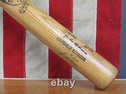 Vintage 1960s Louisville Slugger Wood Baseball Bat Jackie Robinson Signed 36