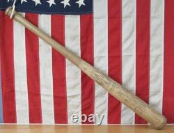Vintage 1960s Louisville Slugger Wood Baseball Bat Nelson Fox 34 MCC College