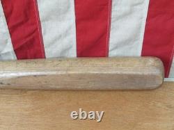 Vintage 1960s Louisville Slugger Wood Baseball Bat Nelson Fox 34 MCC College