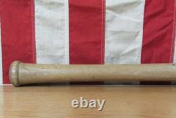 Vintage 1960s Louisville Slugger Wood Baseball Bat Nelson Fox 34 MCC College