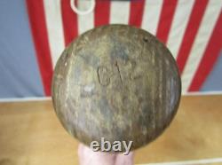 Vintage 1960s Louisville Slugger Wood Baseball Bat Nelson Fox 34 MCC College