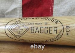 Vintage 1960s Southern Assoc. Mfgrs 4 Bagger Wood Baseball Bat Hank Aaron 34