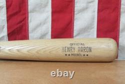 Vintage 1960s Southern Assoc. Mfgrs 4 Bagger Wood Baseball Bat Hank Aaron 34